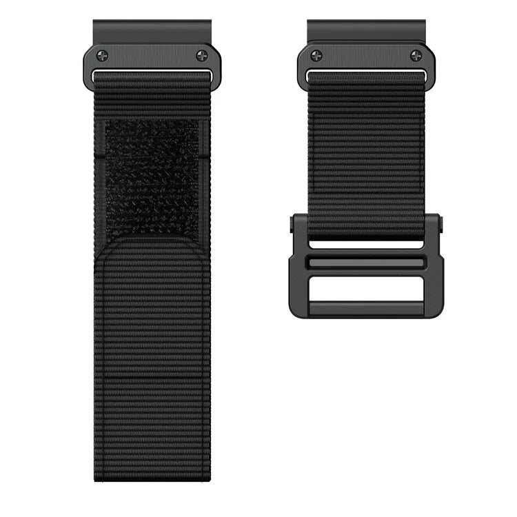 For Garmin Fenix 7X / 7X Pro / 6X QuickFit 26mm Watch Band Nylon Loop Adjustable Wrist Band