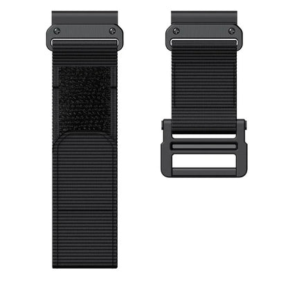 For Garmin Fenix 7X / 7X Pro / 6X QuickFit 26mm Watch Band Nylon Loop Adjustable Wrist Band