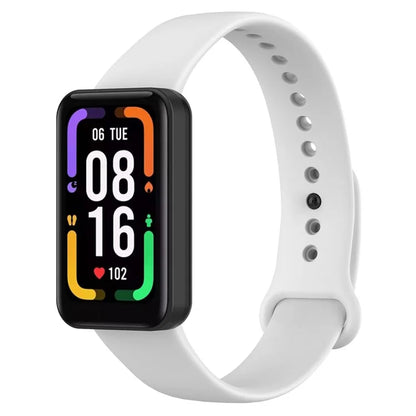 For Xiaomi Redmi Smart Band Pro Solid Color Wrist Band Replacement Silicone Watch Strap