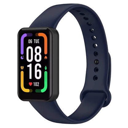 For Xiaomi Redmi Smart Band Pro Solid Color Wrist Band Replacement Silicone Watch Strap