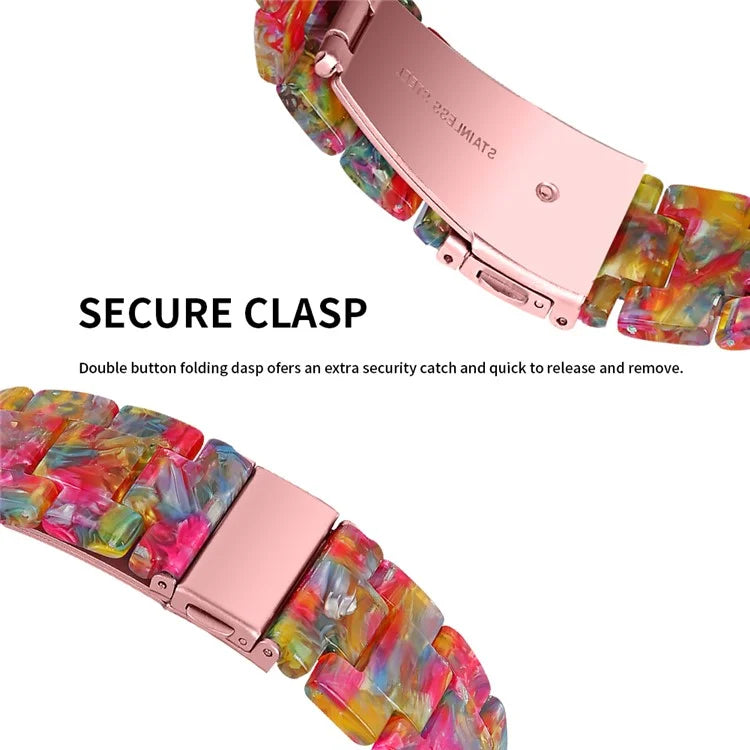 For Donerton Smart Watch Replacement Watch Band Waterproof Resin Watch Strap Candy