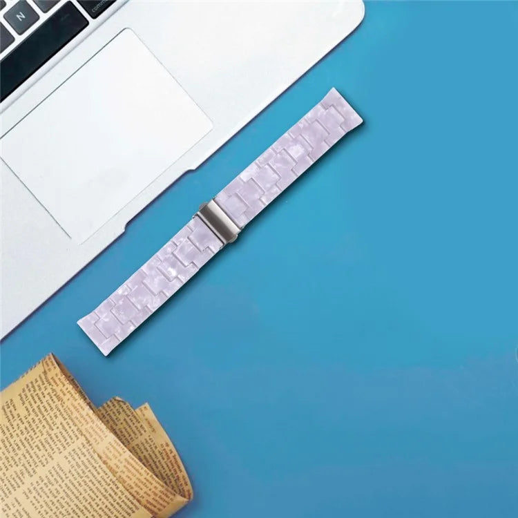 For Donerton Resin Watch Band Waterproof Smart Watch Strap