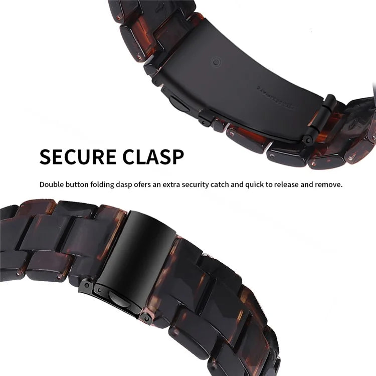 For Donerton Resin Watch Band Waterproof Smart Watch Strap