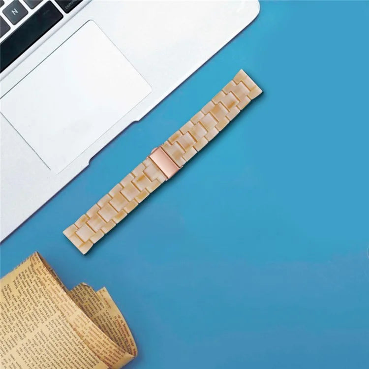 For Donerton Resin Watch Band Waterproof Smart Watch Strap