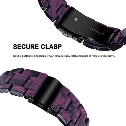 For Donerton Resin Watch Band Waterproof Smart Watch Strap