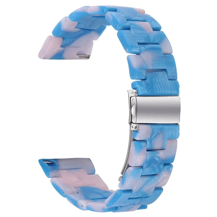 For FITVII Resin Watch Band Waterproof Replacement Watch Strap