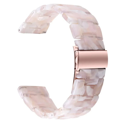 For FITVII Resin Watch Band Waterproof Replacement Watch Strap