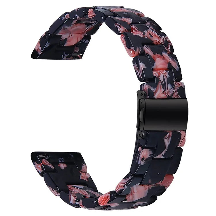 For FITVII Resin Watch Band Waterproof Replacement Watch Strap