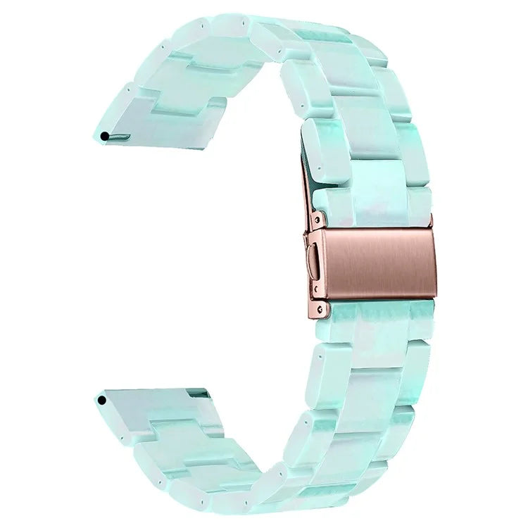 For FITVII Resin Watch Band Waterproof Replacement Watch Strap