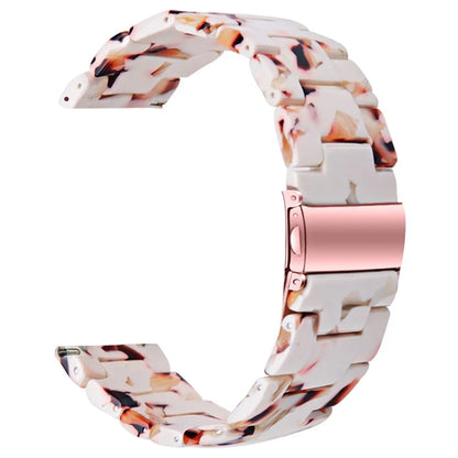 For FITVII Resin Watch Band Waterproof Replacement Watch Strap