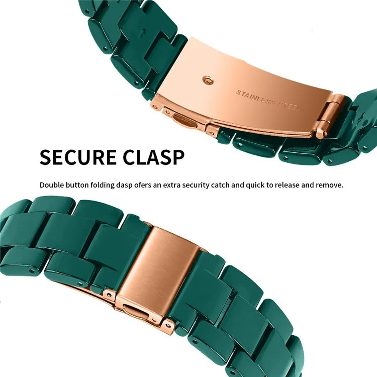 For FITVII Waterproof Watch Strap Replacement Resin Watch Band