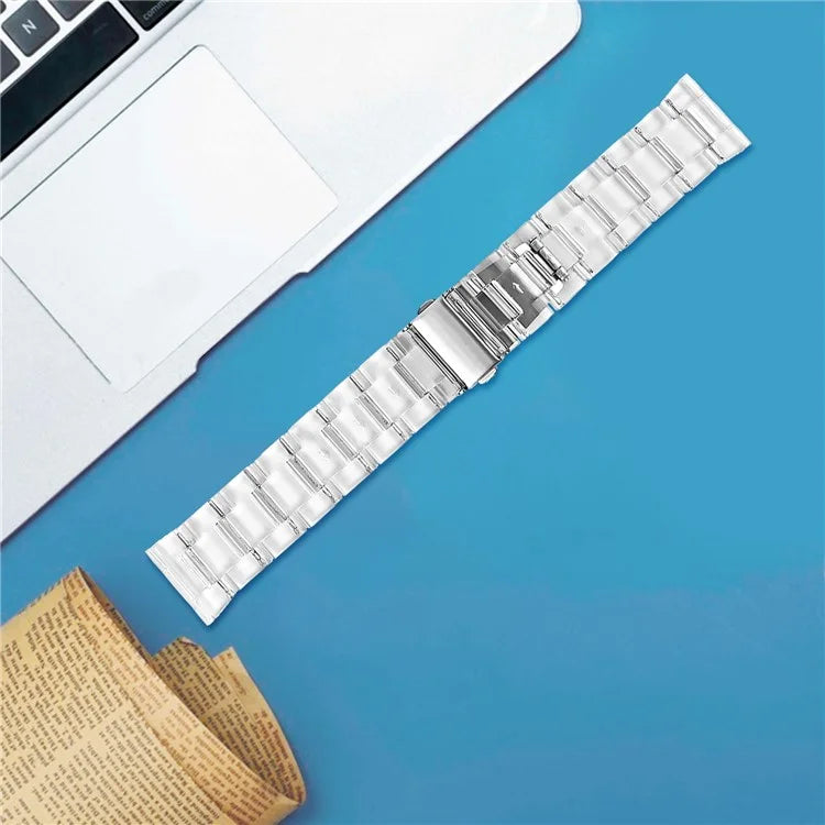 For FITVII Waterproof Watch Strap Replacement Resin Watch Band