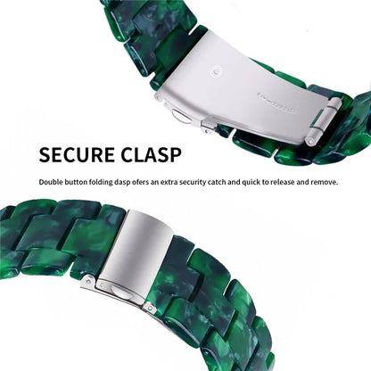 For FITVII Waterproof Watch Strap Replacement Resin Watch Band