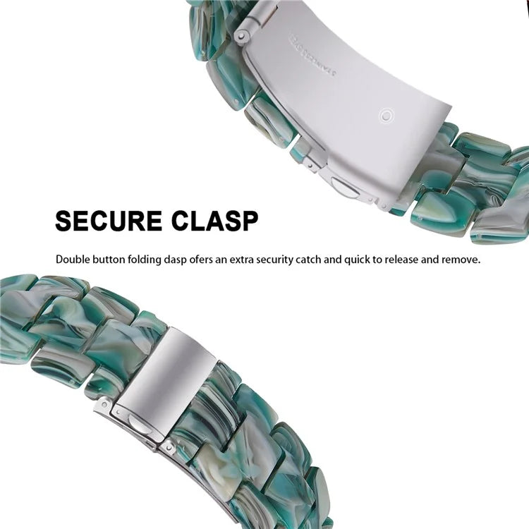 For Popglory Replacement Strap Waterproof Resin Sports Watch Band