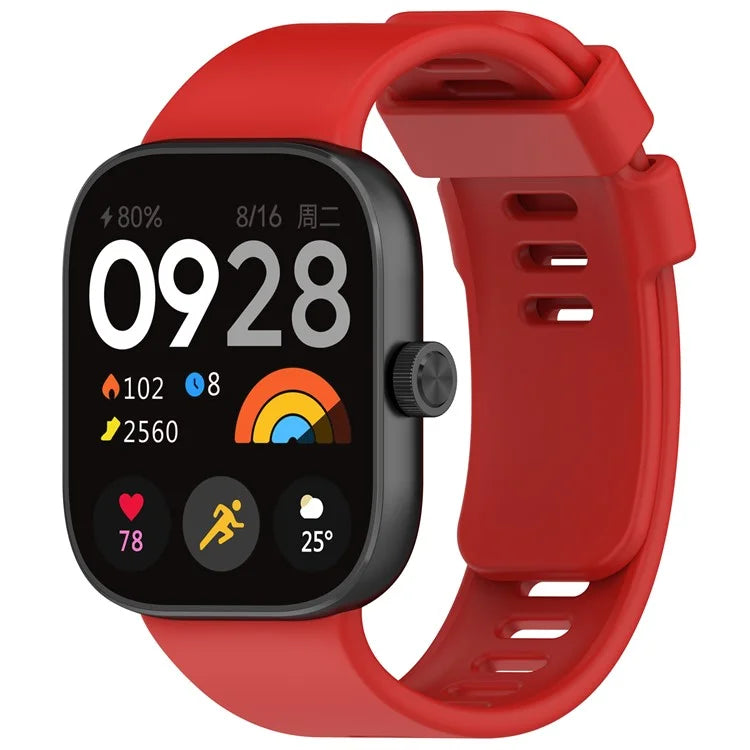 For Xiaomi Redmi Watch 4 / Smart Band 8 Pro Watch Band Silicone Strap Replacement