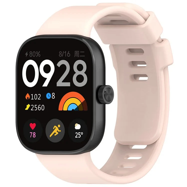 For Xiaomi Redmi Watch 4 / Smart Band 8 Pro Watch Band Silicone Strap Replacement