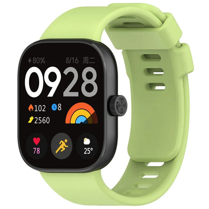 For Xiaomi Redmi Watch 4 / Smart Band 8 Pro Watch Band Silicone Strap Replacement