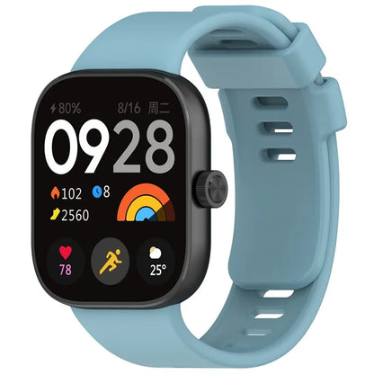 For Xiaomi Redmi Watch 4 / Smart Band 8 Pro Watch Band Silicone Strap Replacement