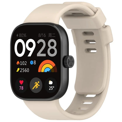 For Xiaomi Redmi Watch 4 / Smart Band 8 Pro Watch Band Silicone Strap Replacement