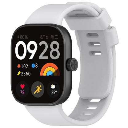 For Xiaomi Redmi Watch 4 / Smart Band 8 Pro Watch Band Silicone Strap Replacement