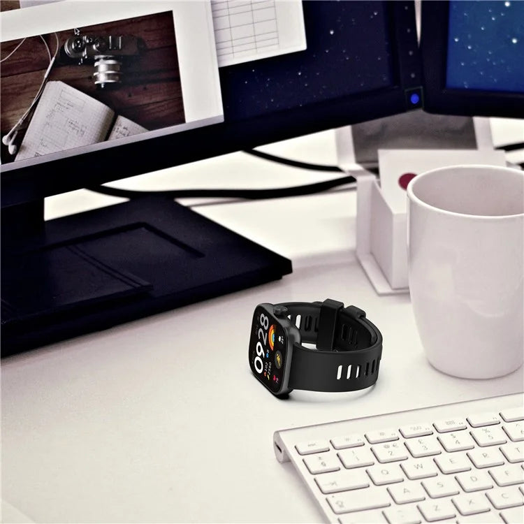 For Xiaomi Redmi Watch 4 / Smart Band 8 Pro Watch Band Silicone Strap Replacement