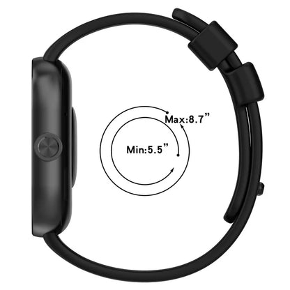 For Xiaomi Redmi Watch 4 / Smart Band 8 Pro Watch Band Silicone Strap Replacement