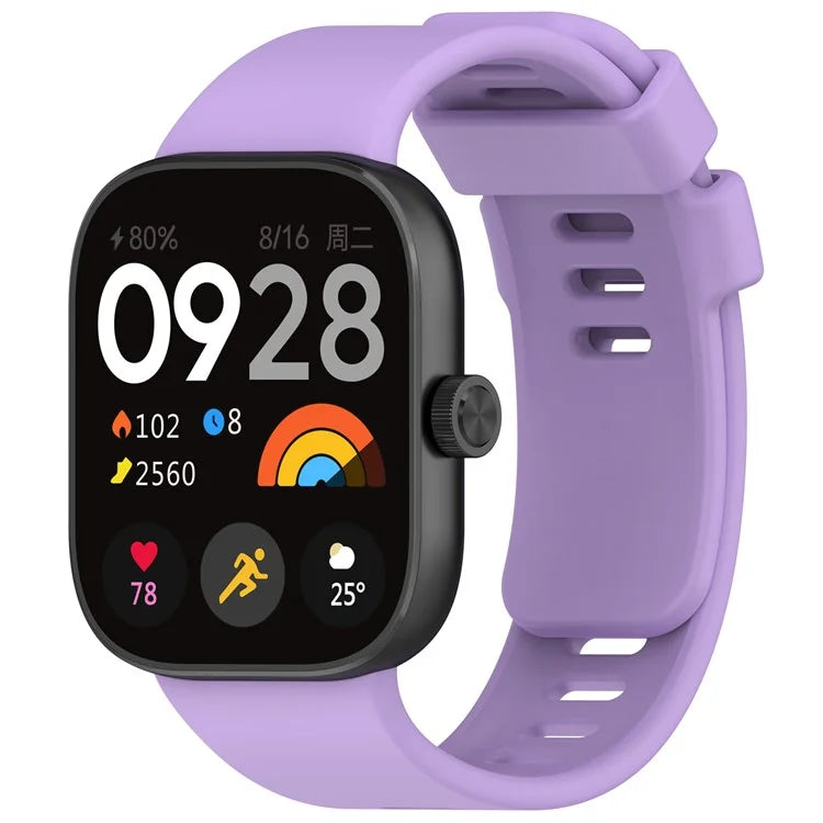 For Xiaomi Redmi Watch 4 / Smart Band 8 Pro Watch Band Silicone Strap Replacement