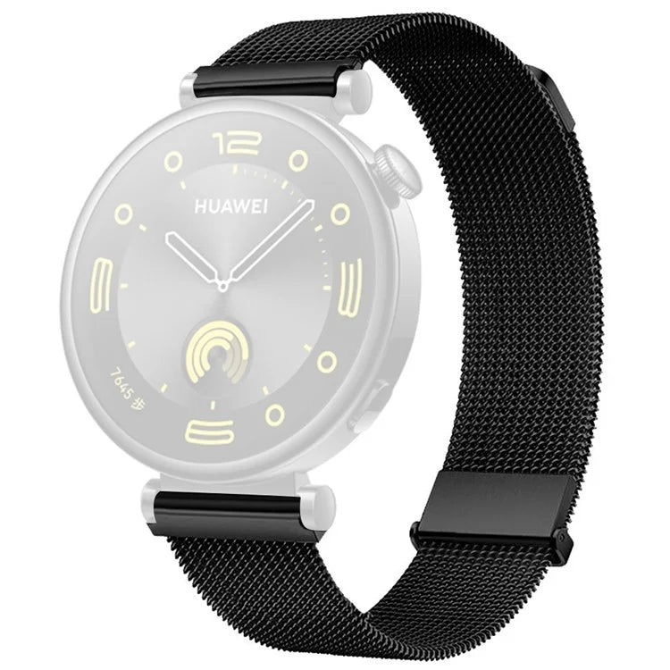 For Huawei Watch GT 4 41mm Garmin / Garmin Venu 3S 18mm Watch Band Stainless Steel Magnetic Strap