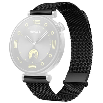 For Huawei Watch GT 4 41mm Garmin / Garmin Venu 3S 18mm Watch Band Stainless Steel Magnetic Strap