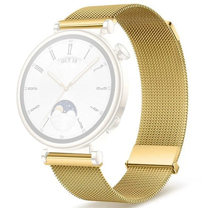 For Huawei Watch GT 4 41mm Garmin / Garmin Venu 3S 18mm Watch Band Stainless Steel Magnetic Strap