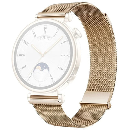 For Huawei Watch GT 4 41mm Garmin / Garmin Venu 3S 18mm Watch Band Stainless Steel Magnetic Strap