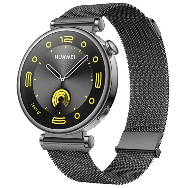 For Huawei Watch GT 4 41mm Garmin / Garmin Venu 3S 18mm Watch Band Stainless Steel Magnetic Strap