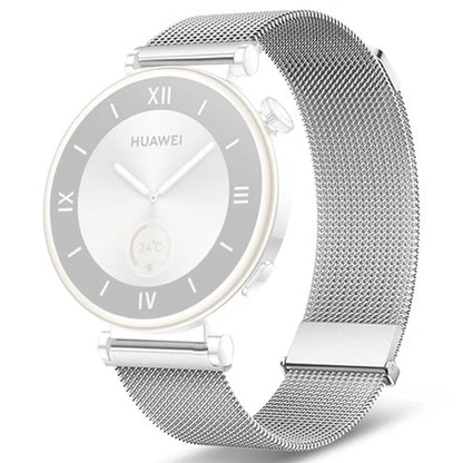 For Huawei Watch GT 4 41mm Garmin / Garmin Venu 3S 18mm Watch Band Stainless Steel Magnetic Strap