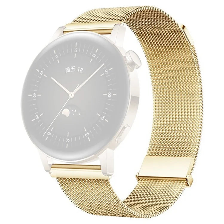 For Huawei Watch GT 4 46mm / Honor Watch 4 Pro 22mm Watch Bracelet Stainless Steel Strap Replacement