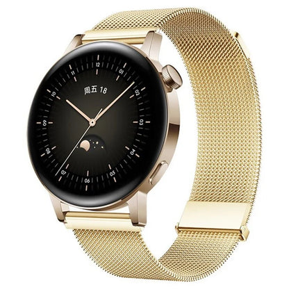 For Huawei Watch GT 4 46mm / Honor Watch 4 Pro 22mm Watch Bracelet Stainless Steel Strap Replacement