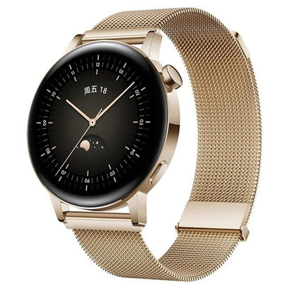 For Huawei Watch GT 4 46mm / Honor Watch 4 Pro 22mm Watch Bracelet Stainless Steel Strap Replacement