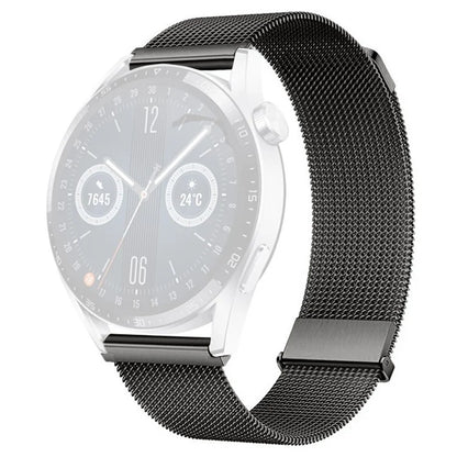 For Huawei Watch GT 4 46mm / Honor Watch 4 Pro 22mm Watch Bracelet Stainless Steel Strap Replacement