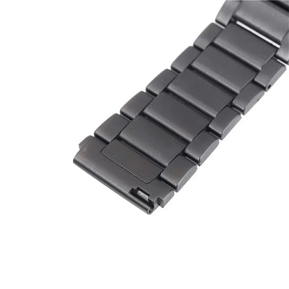 For Huawei Watch GT 4 46mm / Watch 4 / Watch 4 Pro 22mm Stainless Steel Band Folding Buckle Watch Strap