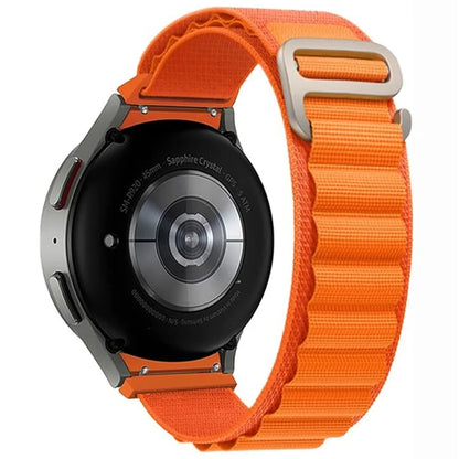 KALEBOL KLB-GSNL-001 For Samsung Galaxy Watch6 / Watch6 Classic / Watch 5 Nylon Watch Strap Adjustable Band