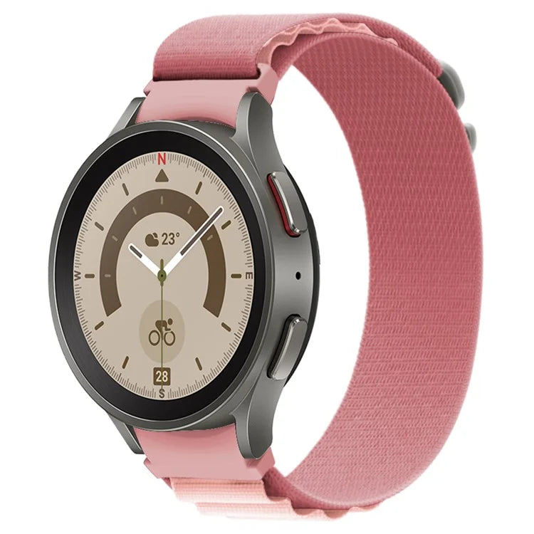 KALEBOL KLB-GSNL-001 For Samsung Galaxy Watch6 / Watch6 Classic / Watch 5 Nylon Watch Strap Adjustable Band
