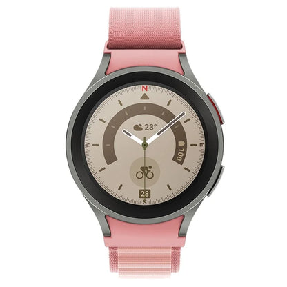 KALEBOL KLB-GSNL-001 For Samsung Galaxy Watch6 / Watch6 Classic / Watch 5 Nylon Watch Strap Adjustable Band
