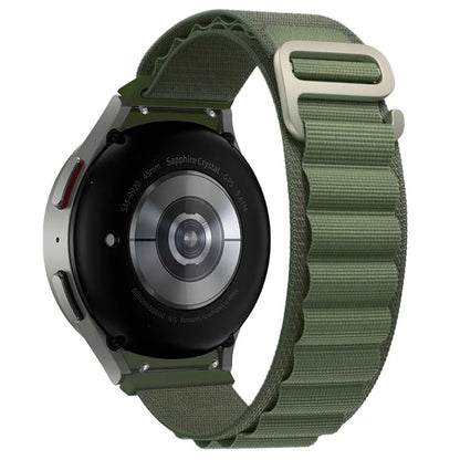 KALEBOL KLB-GSNL-001 For Samsung Galaxy Watch6 / Watch6 Classic / Watch 5 Nylon Watch Strap Adjustable Band