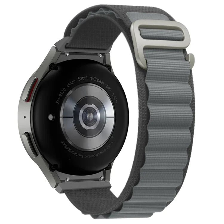 KALEBOL KLB-GSNL-001 For Samsung Galaxy Watch6 / Watch6 Classic / Watch 5 Nylon Watch Strap Adjustable Band
