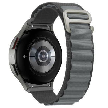 KALEBOL KLB-GSNL-001 For Samsung Galaxy Watch6 / Watch6 Classic / Watch 5 Nylon Watch Strap Adjustable Band
