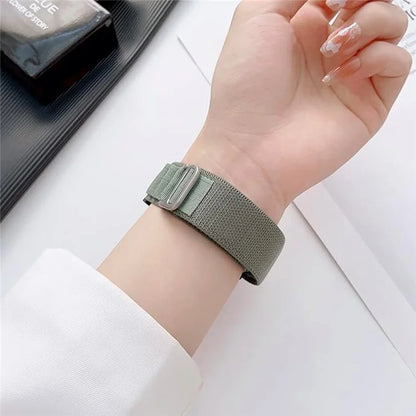 KALEBOL KLB-GSNL-001 For Samsung Galaxy Watch6 / Watch6 Classic / Watch 5 Nylon Watch Strap Adjustable Band