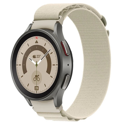 KALEBOL KLB-GSNL-001 For Samsung Galaxy Watch6 / Watch6 Classic / Watch 5 Nylon Watch Strap Adjustable Band