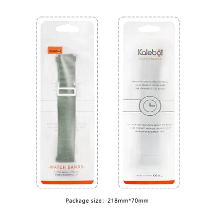 KALEBOL KLB-GSNL-001 For Xiaomi Smart Band 8 Watch Strap Alpine Wrist Band with Watch Case