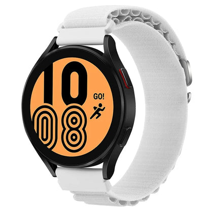 KALEBOL KLB-GSNL-001 For Huawei Watch GT 4 41mm / Garmin Venu 3S 18mm Watch Strap Adjustable Nylon Loop Band