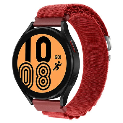 KALEBOL KLB-GSNL-001 For Huawei Watch GT 4 41mm / Garmin Venu 3S 18mm Watch Strap Adjustable Nylon Loop Band