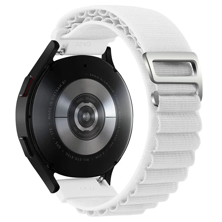 KALEBOL KLB-GSNL-001 For Samsung Galaxy Watch6 / Watch6 Classic Nylon Watch Band 20mm Wrist Strap